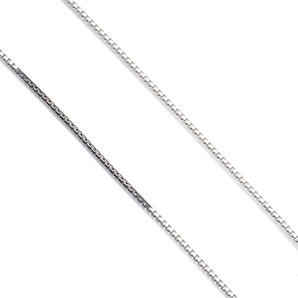 ベネチアン チェーンネックレス 45cm K14WG 