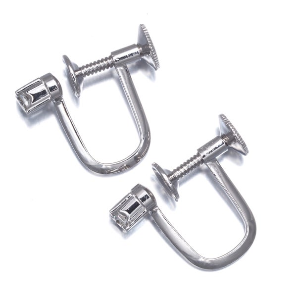 タサキ イヤリング  ダイヤ 0.08ct/0.08ct  一粒 Pt900 