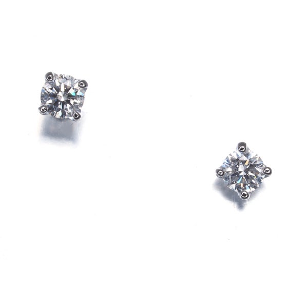 ヴァンドーム ピアス  ダイヤ  一粒 Pt900/Pt950 