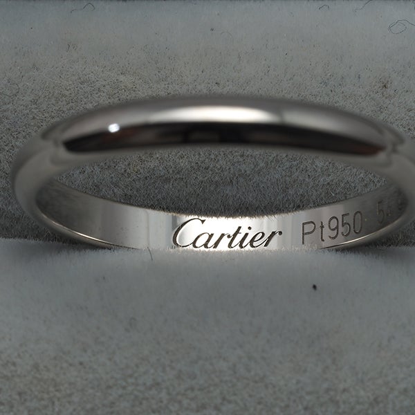 カルティエ リング   1895 クラシックウェディング 2.5mm 54号 Pt950 