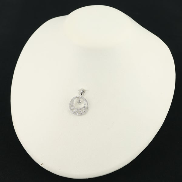  ダイヤ 0.336ct/0.83ct   ペンダントトップ K18WG 