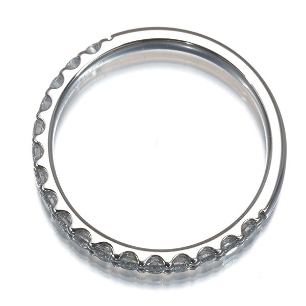スタージュエリー リング  ダイヤ 0.30ct  ハーフエタニティ 8号 Pt950 