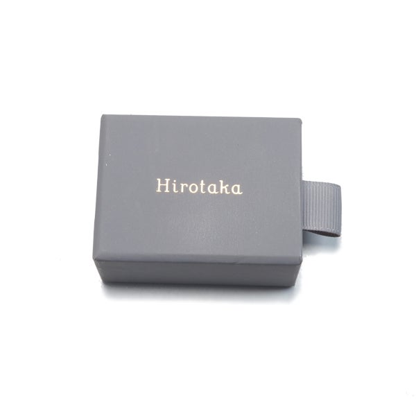 ヒロタカ イヤリング  ダイヤ 0.01ct ミロ イヤーカフ 片耳 K10YG 箱