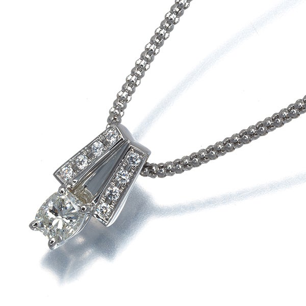 ポーラ ネックレス  ダイヤ 0.34ct   Pt900/Pt850 
