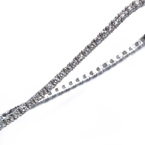  ダイヤ 2.00ct テニス  ブレスレット K18WG 