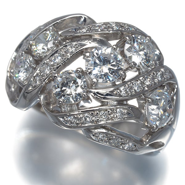  ダイヤ 1.75ct   リング Pt900 