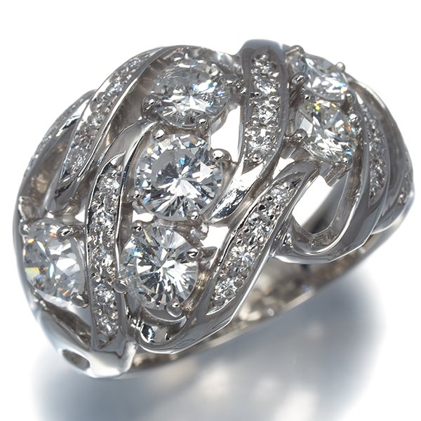  ダイヤ 1.75ct   リング Pt900 