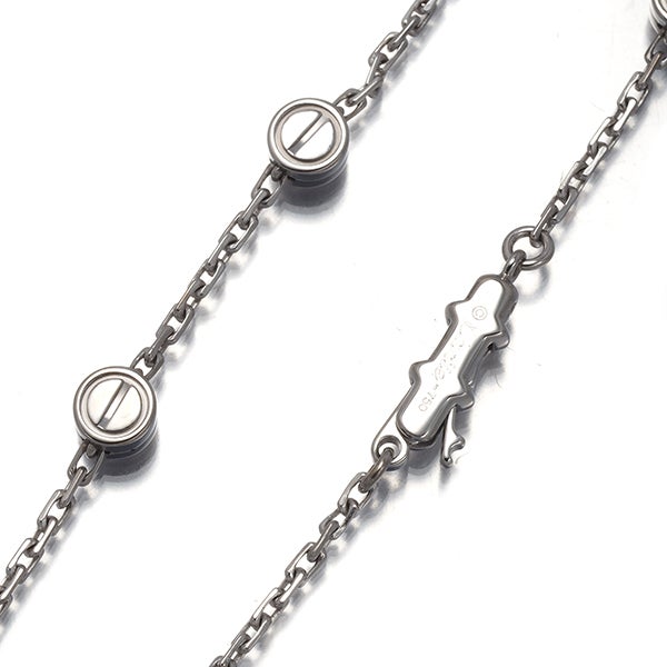 カルティエ ブレスレット   ラブパスティーユ  K18WG 