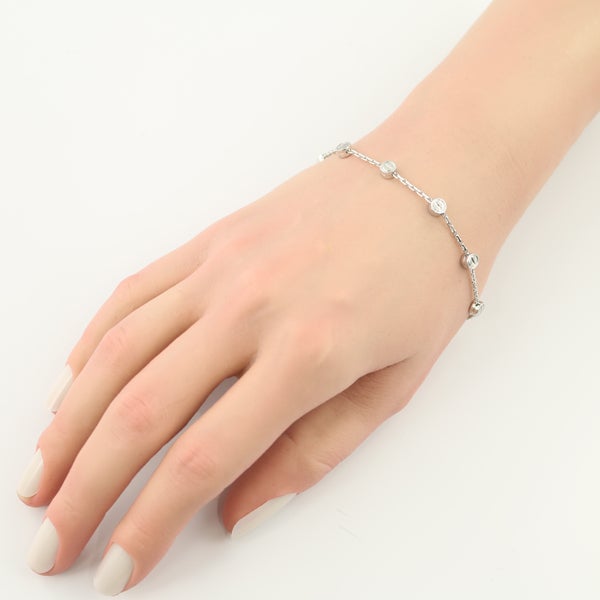 カルティエ ブレスレット   ラブパスティーユ  K18WG 