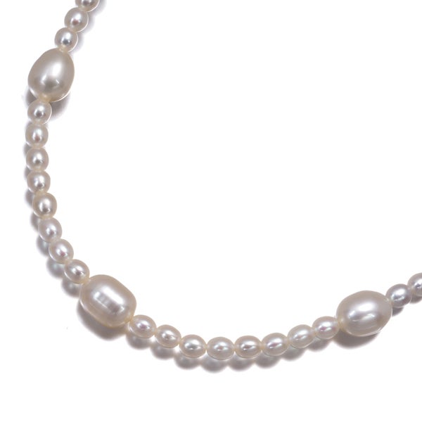 ミキモト ネックレス ベビー 淡水真珠 3.5-7.2mm   K18YG 