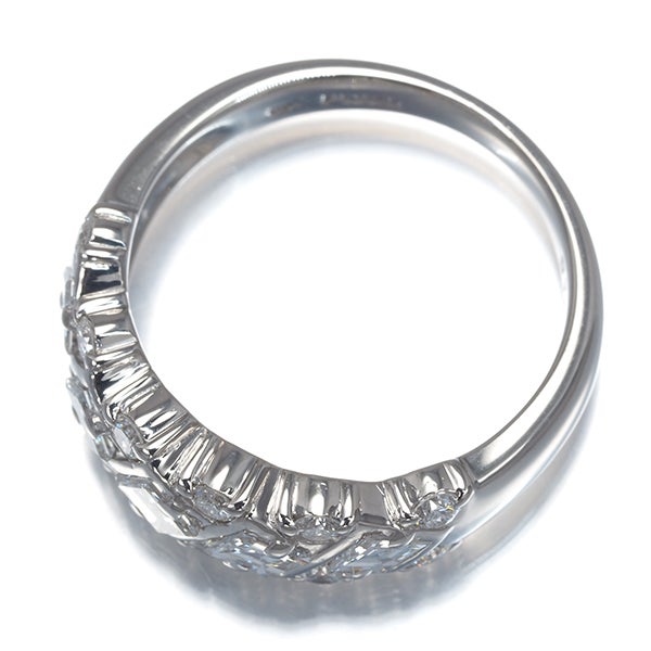 ミキモト リング  ダイヤ 1.02ct  スクエア 2種カット 11号 Pt950 