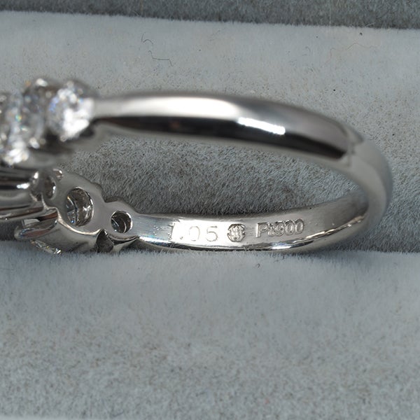 モニッケンダム リング  ダイヤ 1.05ct  12号 Pt900 