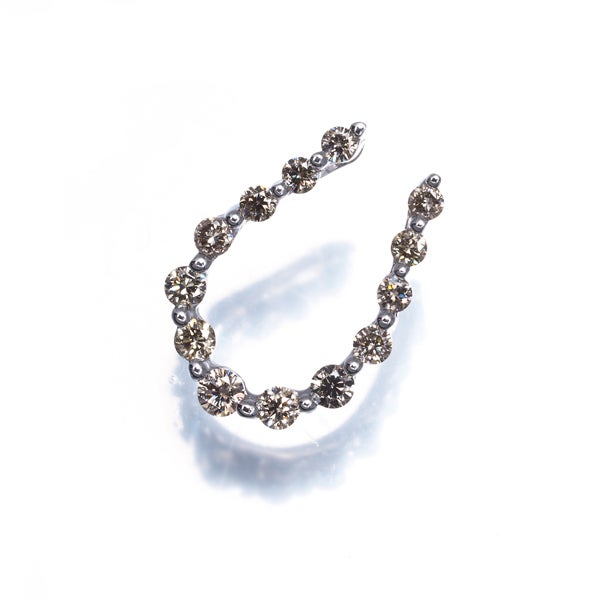  パライバトルマリン 0.11ct  ダイヤ 0.23ct 3WAY ペンダントトップ K18WG