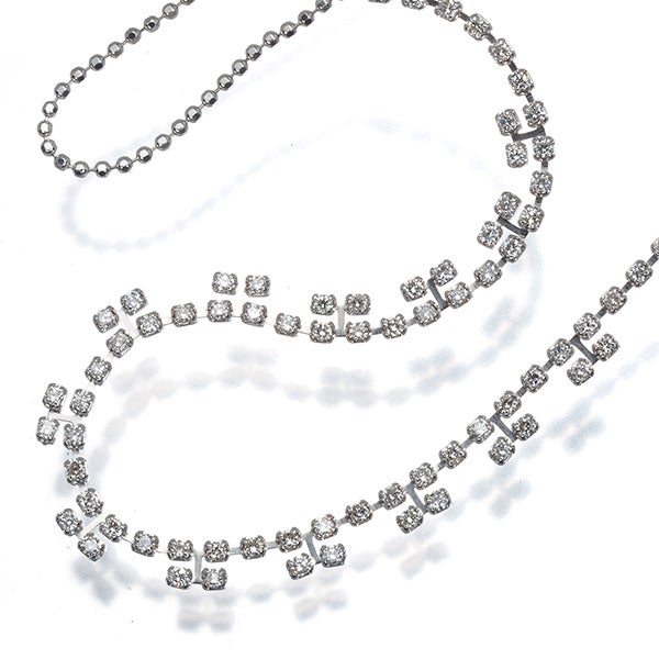  ダイヤ 1.50ct   ネックレス K18WG 