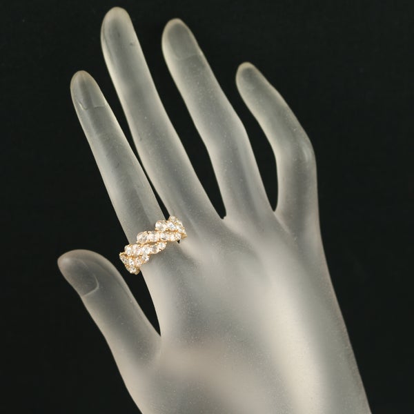 ローズカットダイヤ 2.00ct   リング K18YG 