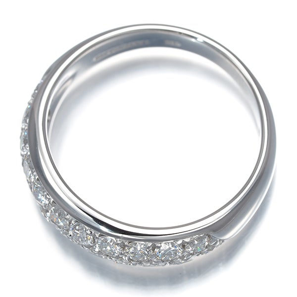 ピキョッティ リング  ダイヤ 0.85ct  パヴェ 12号 K18WG 保証書