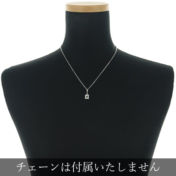 カルティエ ペンダントトップ  ダイヤ アントルラセ ベビーチャーム K18WG 