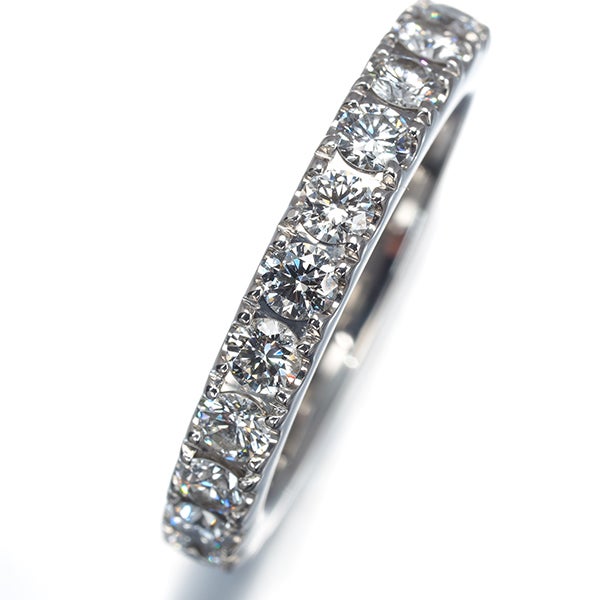 グラフ リング  ダイヤ 2ct キャッスルセット 15号 Pt950 