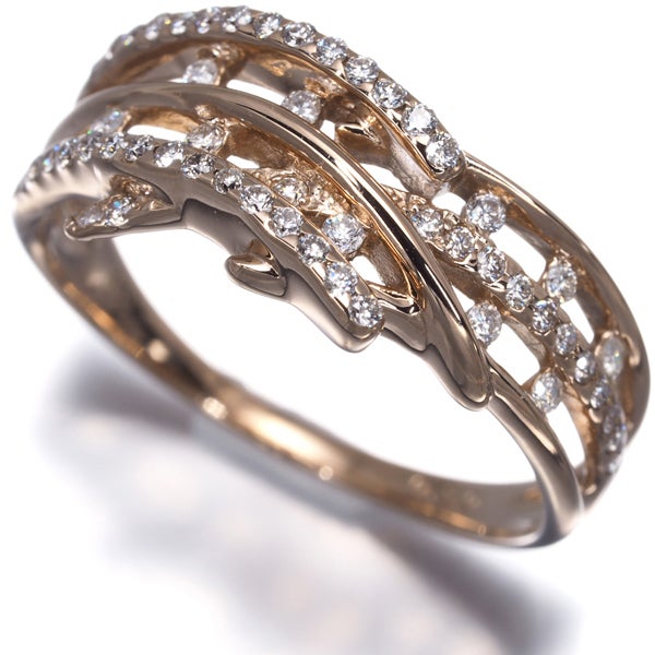  ダイヤ 0.30ct   リング K18PG 