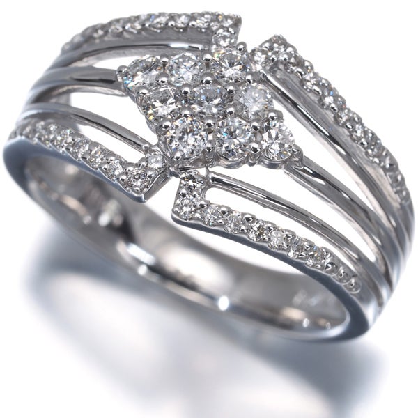  ダイヤ 0.40ct   リング K18WG 