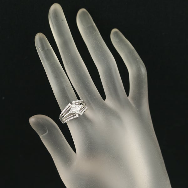  ダイヤ 0.40ct   リング K18WG 