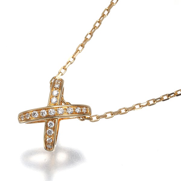 ショーメ ネックレス  ダイヤ リアン  K18PG 保証書