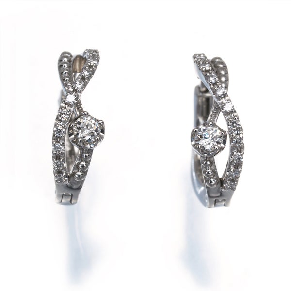 フェスタリア ピアス  ダイヤ 0.136ct/0.08ct Wish upon a star  Pt950 