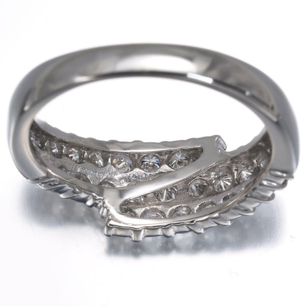  ダイヤ 1.00ct 3ロウ  リング Pt900 