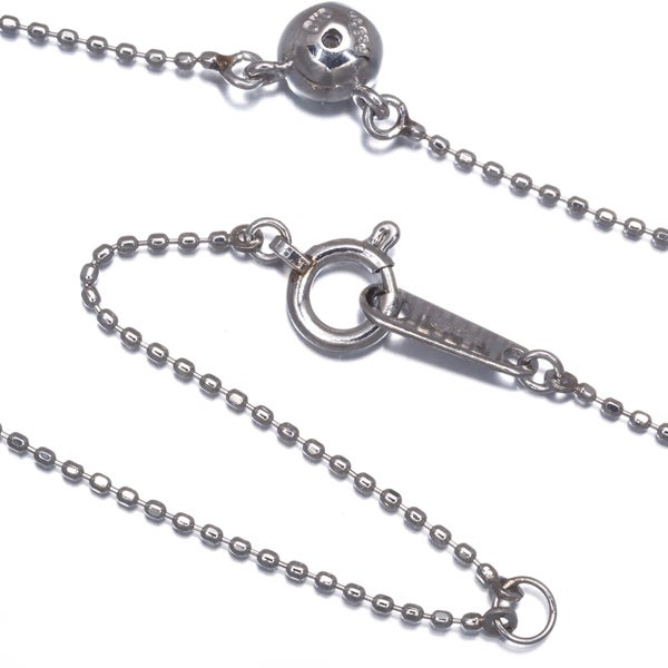  ダイヤ 0.10ct 一粒  ネックレス Pt900/Pt850 