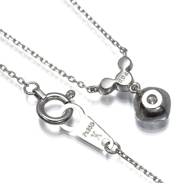 ヴァンドーム ネックレス  ダイヤ 0.31ct/0.04ct   Pt950/Pt850 箱