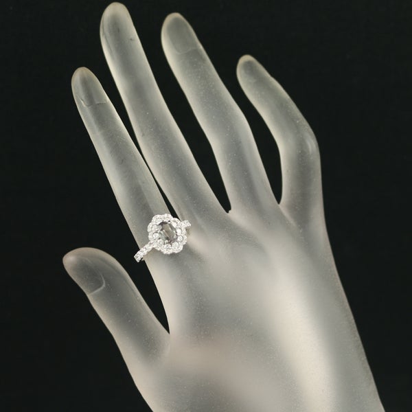  ズルタナイト 1.012ct  ダイヤ 0.80ct カラーチェンジ   リング Pt900 ソーティング