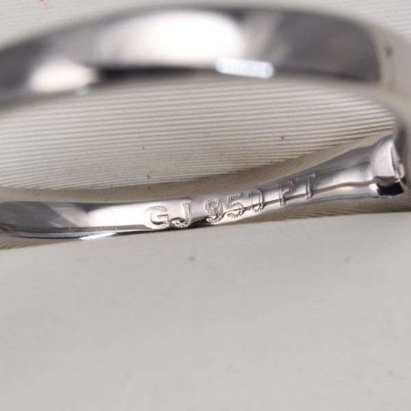 ジョージジェンセン リング  ダイヤ 0.2ct マジック ソリティア 50号 Pt950 保証書