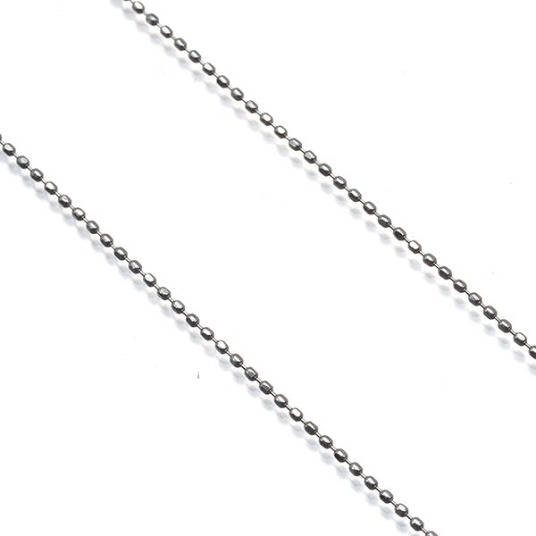 カットボール チェーンネックレス  K18WG