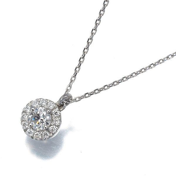 ディズニー ネックレス  ダイヤ 0.18ct/0.08ct  ミッキーマウス Pt950/Pt850 
