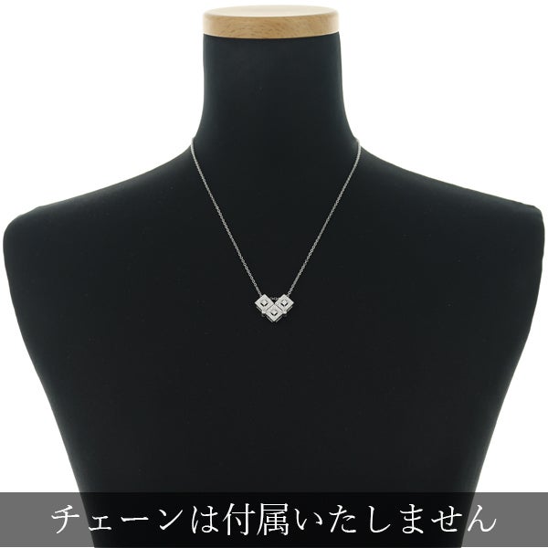 タサキ ペンダントトップ  ダイヤ 0.58ct  スクエア 2WAY K18WG 