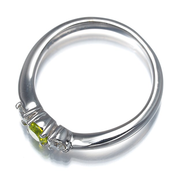  ダイヤ 0.201ct/0.05ct   リング K18WG 