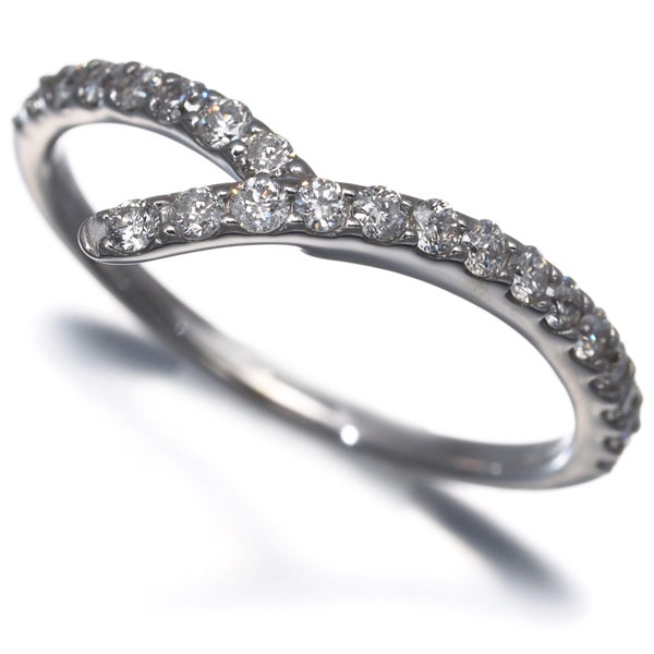 ダイヤ 0.30ct   リング K18WG 