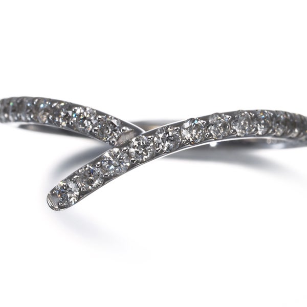  ダイヤ 0.30ct   リング K18WG 