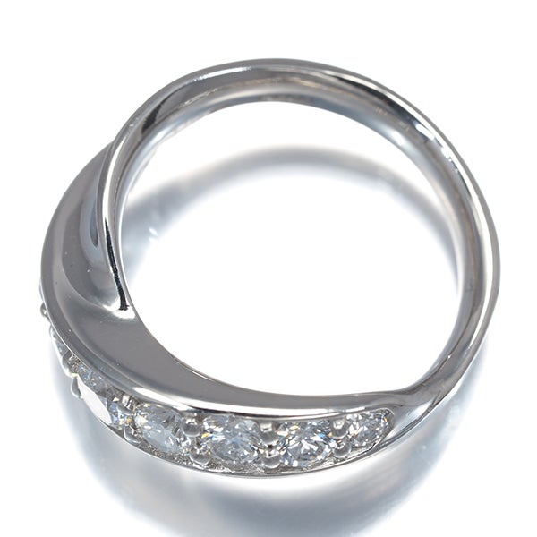 モニッケンダム リング  ダイヤ 1.10ct  9P クロスライン 11.5号 Pt900 