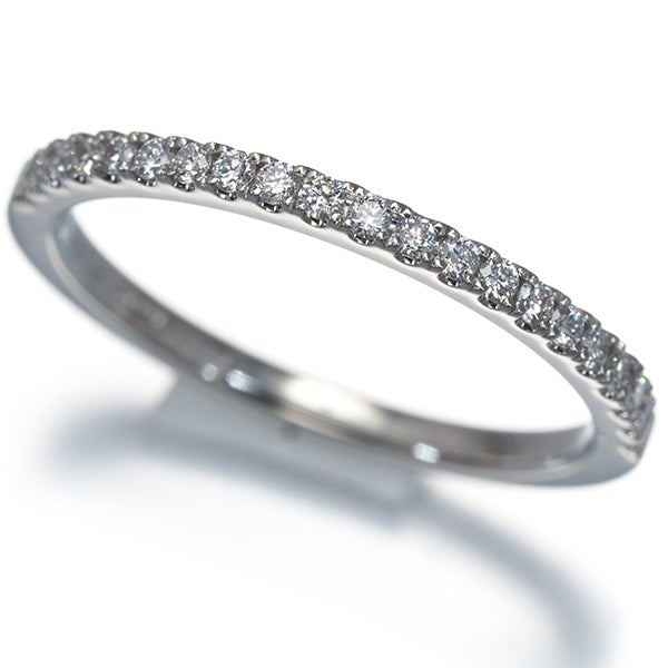アーカー リング  ダイヤ 0.16ct ティナ ハーフエタニティ 8号 Pt900 