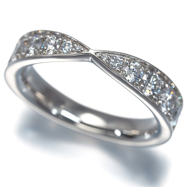 ティファニー リング  ダイヤ 1.01ct ハーモニー ワイド 10号 Pt950 