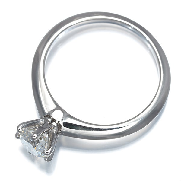ティファニー リング  ダイヤ 0.72ct ソリティア 10号 Pt950 