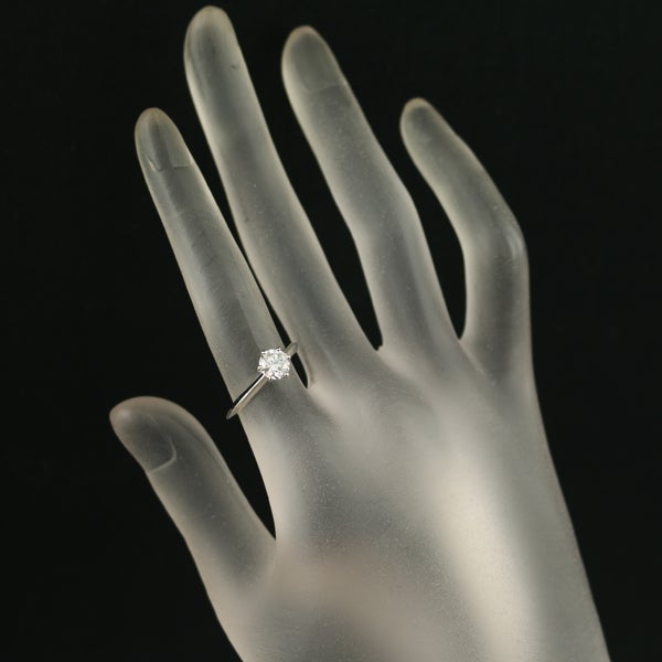 ティファニー リング  ダイヤ 0.72ct ソリティア 10号 Pt950 