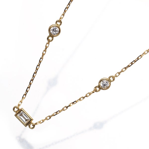 アーカー ブレスレット  ダイヤ 0.07ct ヌーディーグラン 2種カット K18YG 