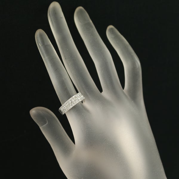  ダイヤ 0.51ct/0.24ct ローズカット 2種カット  リング Pt950 