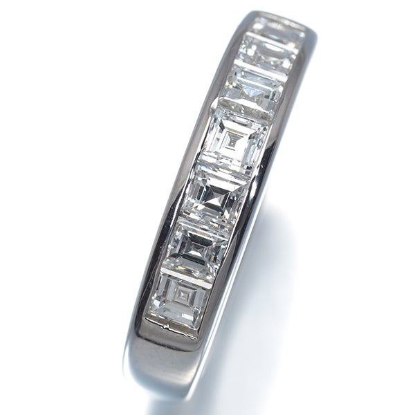  ダイヤ 1.15ct スクエアカット  リング Pt900 