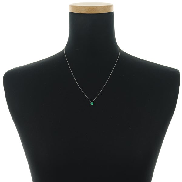 GSTV ネックレス  エメラルド 0.40ct  ダイヤ 0.18ct  3WAY K18YG/Pt950 