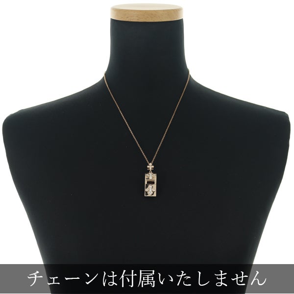 ゆきざき ペンダントトップ  ダイヤ 1.26ct ヨビコ ホイッスル K18PG 