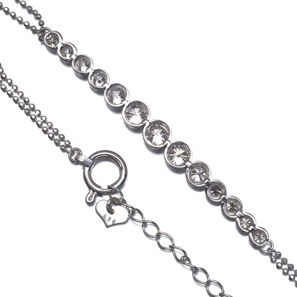  ダイヤ 0.70ct スローグラデーション  ブレスレット K18WG 