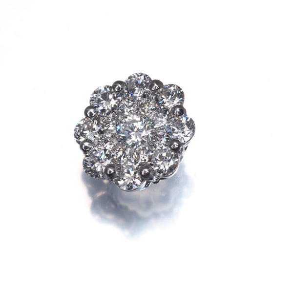  ダイヤ 1.00ct フラワー  ペンダントトップ Pt900 